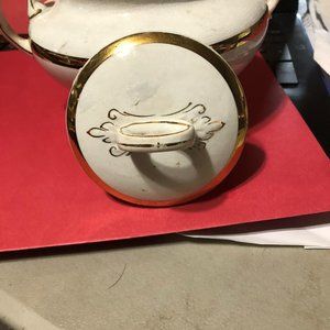 Vintage Buffalo  Pottery Sugar bowl